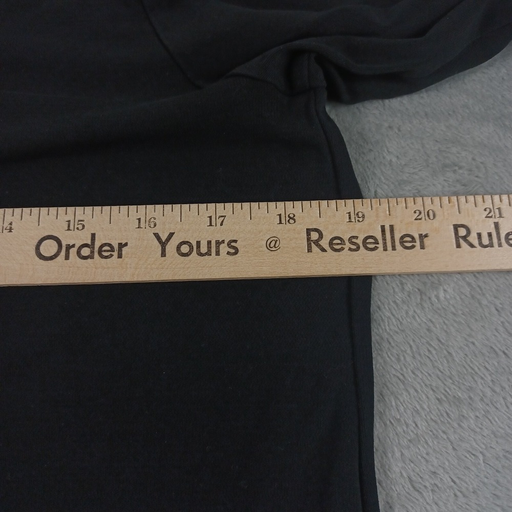 Eileen Fisher Dress Womens Medium Black Silk Pullover Preppy Designer - Picture 9 of 9